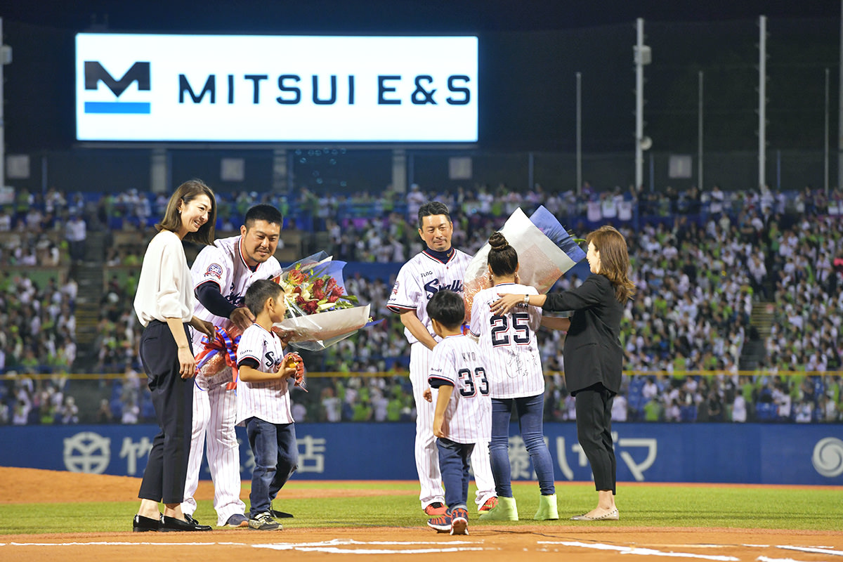 2019-09-21 中日戦 ありがとう！館山投手、畠山選手引退試合！